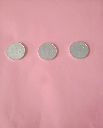 Monete argento 500 lire Centenario