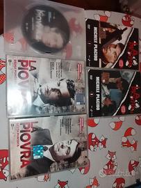 4 DVD originali serie TV  LA PIOVRA 1-2-3