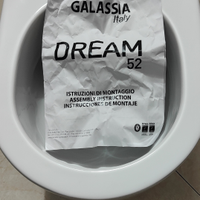 Wc dream galassia filo muro