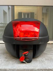 Bauletto scooter Kappa Basic 28l con piastra