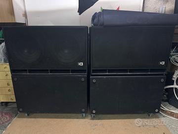 MONTARBO BX182A – SUBWOOFER ATTIVO BIAMPLIFICATO