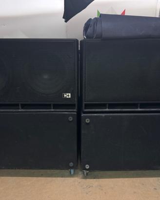 MONTARBO BX182A – SUBWOOFER ATTIVO BIAMPLIFICATO