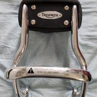 Portapacchi schienalino Sissy bar Triumph USATO