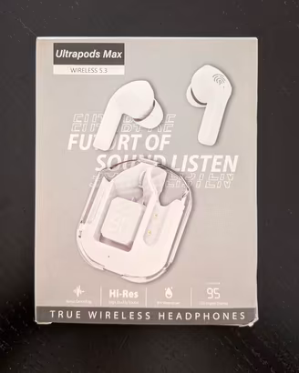 Auricolari wireless bluetooth Ultrapods Max NUOVI