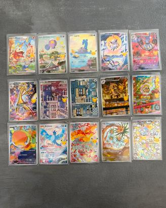 Lotto 15 Carte Pokémon 30° Anniversario