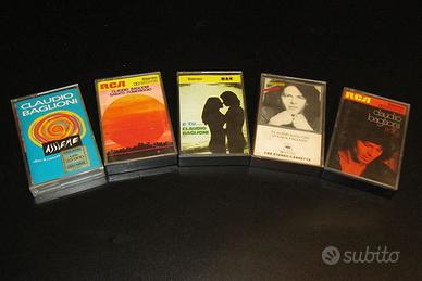 Claudio Baglioni musicassette