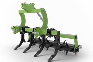 Ripuntatore BIG a 4 elementi 160 cm con rullo mecc