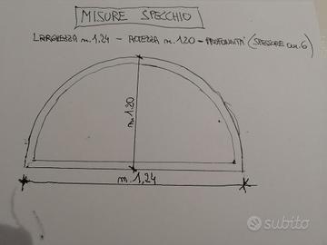 Specchio da bagno