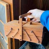 Porta lavoro cucito