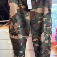 Pantalone unisex cargo camouflage