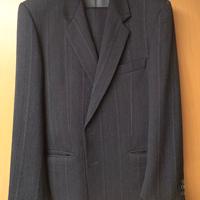 Abito completo uomo sartoriale, gessato grigio