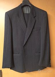 Abito completo uomo sartoriale, gessato grigio