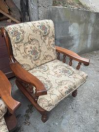 Poltrone in legno massello