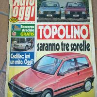 Auto Oggi n.89 - 18 agosto 1988 - raro