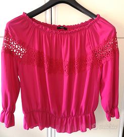 Blusa/maglia fucsia
