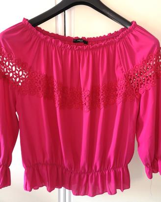 Blusa/maglia fucsia