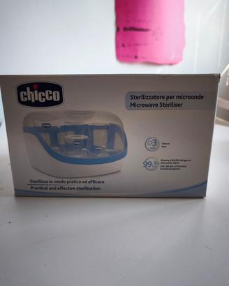 sterilizzatore per microonde Chicco con scatola 