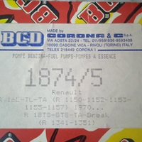 Pompa ac pompetta ac benzina