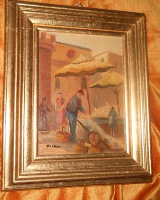 Olio su tela di pregio