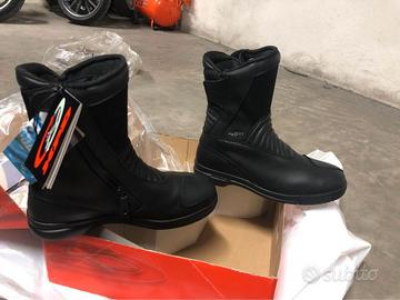 Stivali moto scarpe xpd 41 nuovi vera pelle