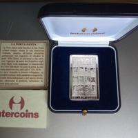 Placca argento giubileo 2000