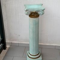 Colonna capitello arredo casa vintage