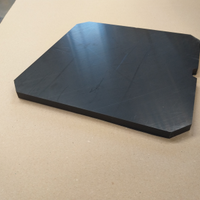 Piastra plastica pehd fresa cnc