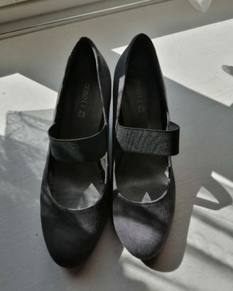 Scarpe tacco vera pelle Obsel 38
