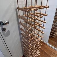 Portabottiglie in legno