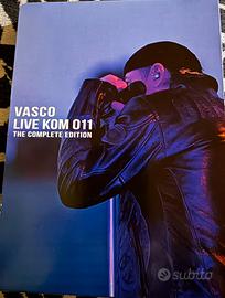 Live Kom 011 Vasco Rossi 3 cd 2 dvd