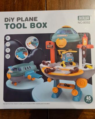 gioco bambini costruzioni aereo