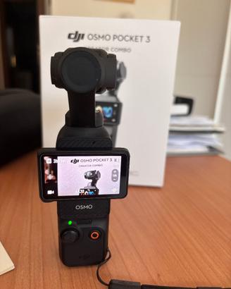 OSMO Pocket 3 combo audio
