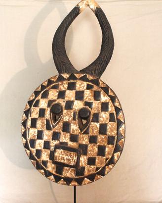 maschera africana tribù BAULE metà xx sec