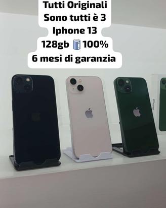 iPhone 13 128gb Tutti Originali Garantiti!