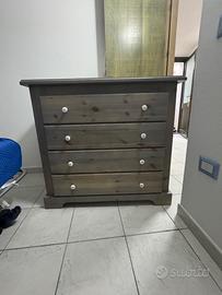 Cassettiera e comodino