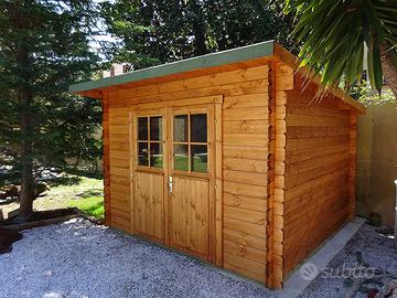 CASETTA DI LEGNO MALTA1 320x220x211 spessore 28mm