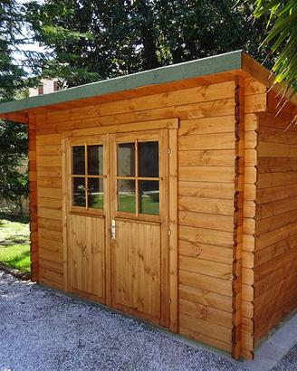 CASETTA DI LEGNO MALTA1 320x220x211 spessore 28mm