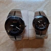 DUE OROLOGI SECTOR D880 PER UOMO E DONNA NUOVI 