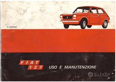 LIBRETTO USO E MANUTENZIONE FIAT 127 1971