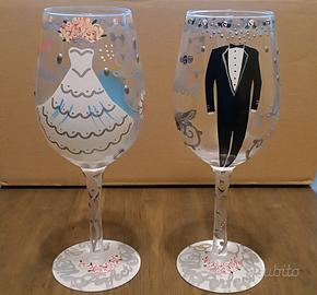 Bicchieri 'sposi'