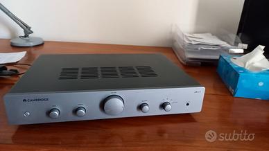 Amplificatore, 2 diffusori e cavi