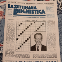 Rara Settimana Enigmistica con errore di stampa