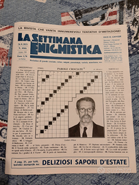 Rara Settimana Enigmistica con errore di stampa