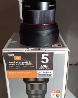 Obiettivo Samyang AF 14mm F2/8 FE grandangolo