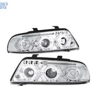FARI AUDI A4 B5 99-00 ANGEL EYES LED CROMATI