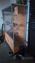 Gabbia voliera per uccelli