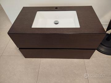 Mobiletto bagno sospeso