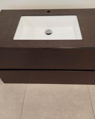 Mobiletto bagno sospeso