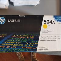 Toner HP LaserJet ORIGINALE-CP3525, CM3530-Yellow