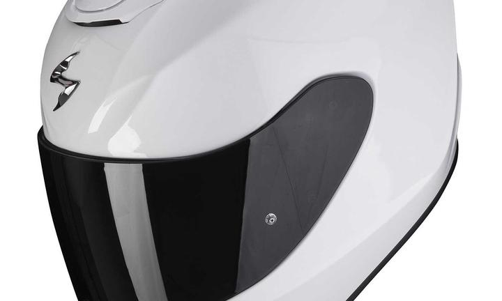 Casco integrale Scorpion exo 391 bianco lucido